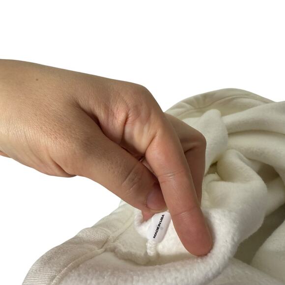 Vultures Yeezy YZY Kanye West Sweatpants Fleece Oversized Fit White XL / 3 - Picture 11 of 12